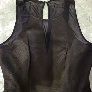 Guess Illusion Scuba Fit & Flare Dress